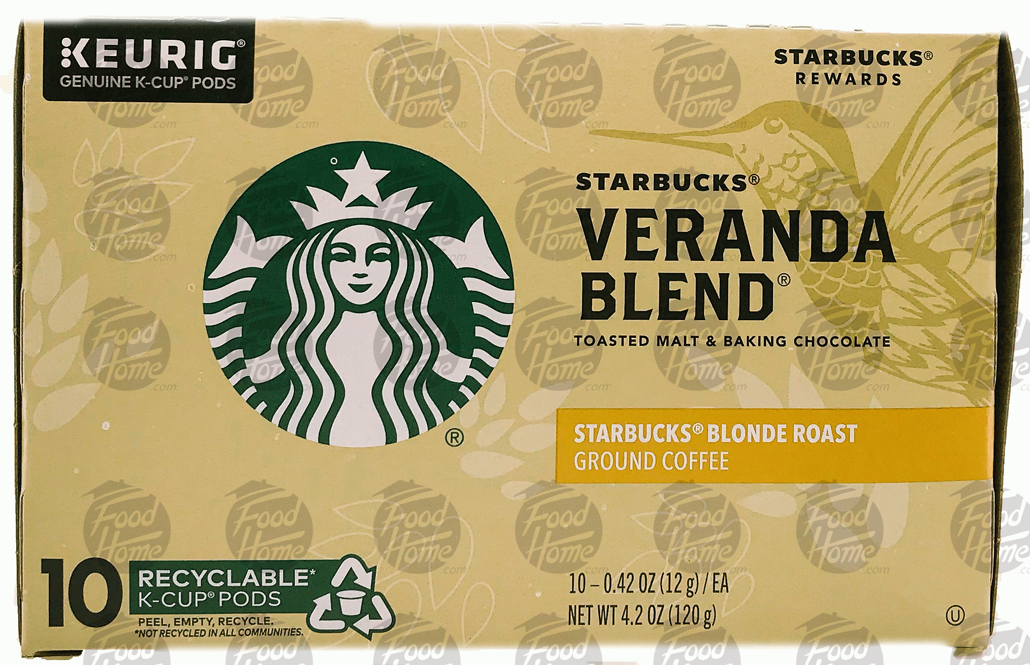 Keurig Starbucks veranda blend, blonde, 10 k-cups Full-Size Picture